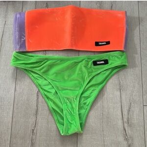 Triangl Velvet bikini set